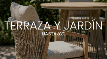 Terraza y jardín - REBAJAS